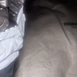 essentials dark grey hoodie 