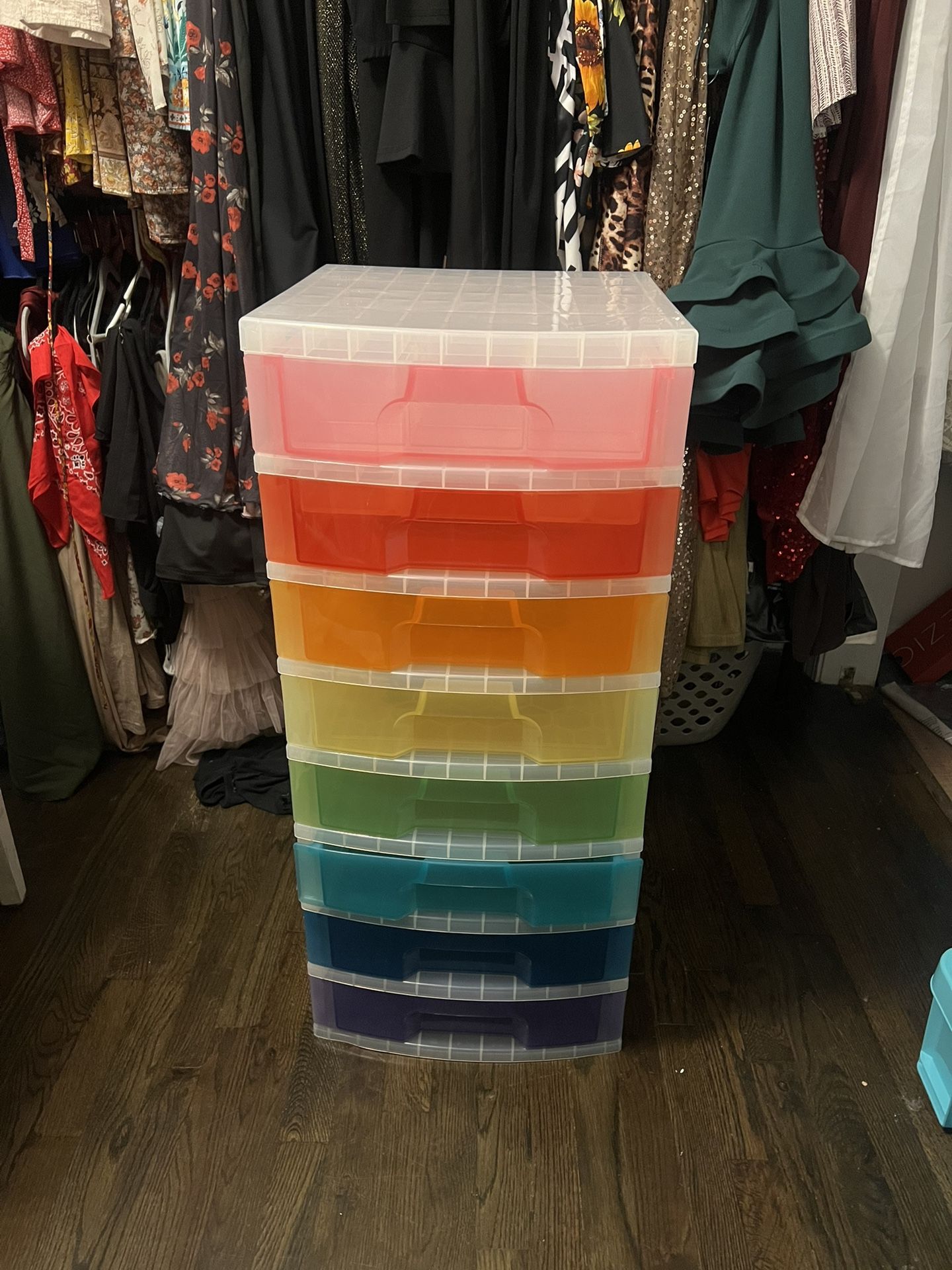 rainbow container