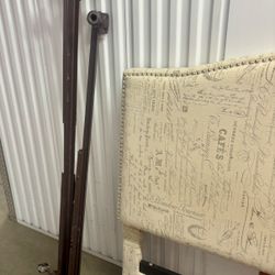 Beautiful Upholstered Queen Size Headboard Complete w/Frame By Winston Porter