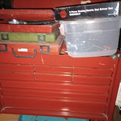 Snap On Tool Box And Tools