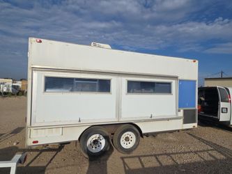 Food cart trailer kitchen