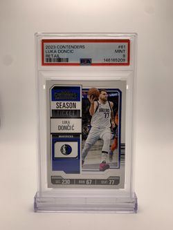Luka Doncic 2023 Panini Contenders PSA 9 MINT