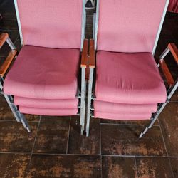 6 Arm Chairs  Heavy Duty All For  $50