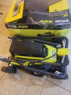 Ryobi mower