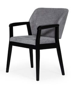 Grey & Black Dining Chair - New
