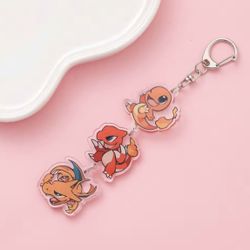 Fire Starter Evolution Acrylic Keychain ✨