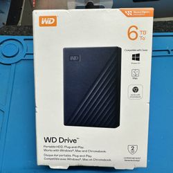 Western Digital 6TB WD Drive™ Portable Hard Drive