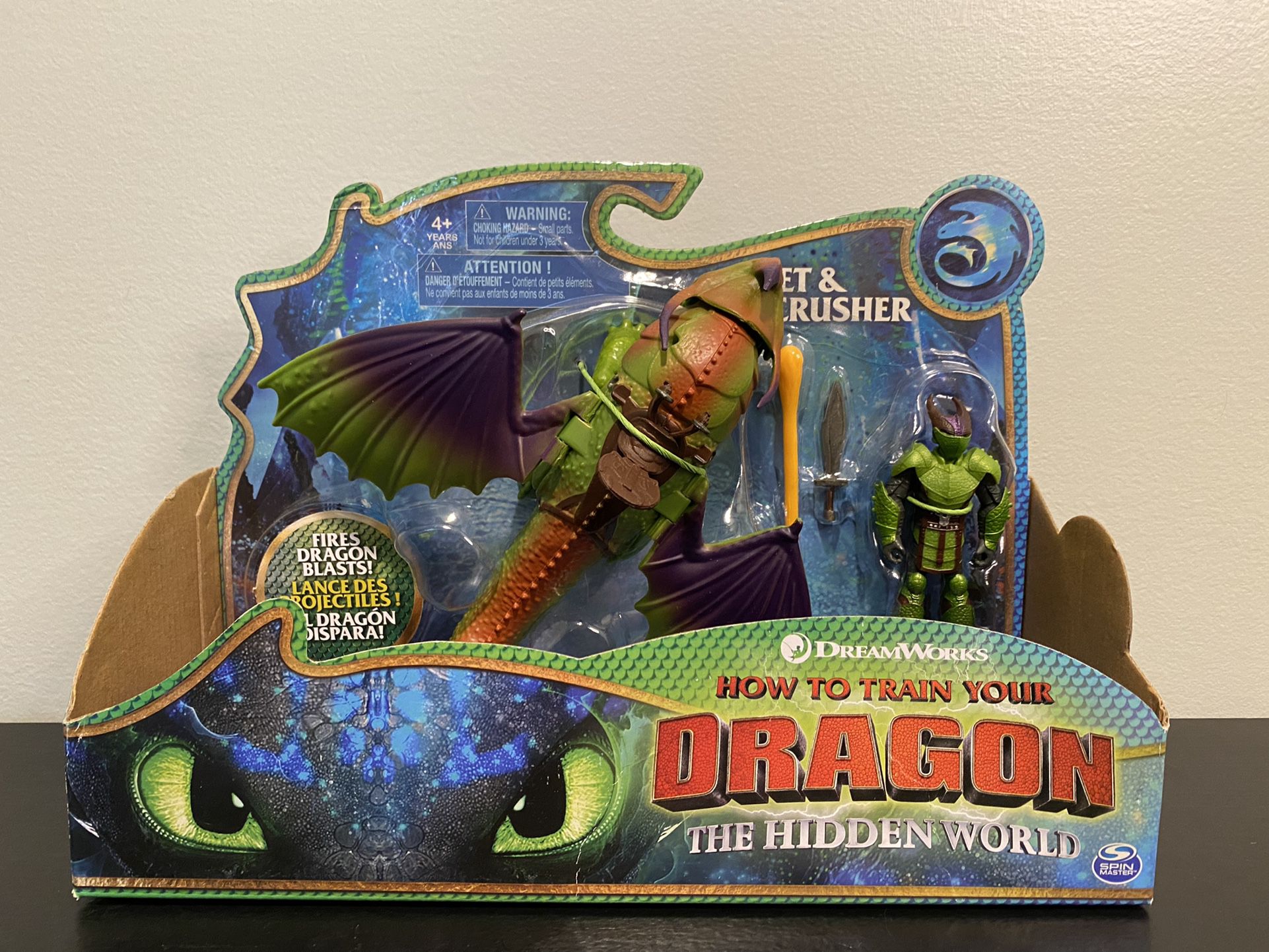How To Train Your Dragon The Hidden World Eret And Skullcrusher Action Figures