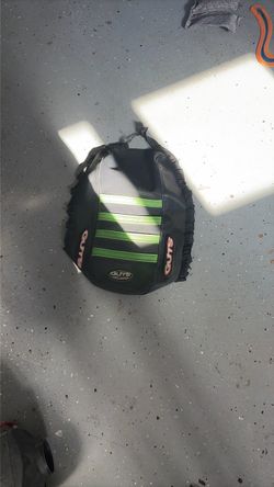 Used green gut seat cover