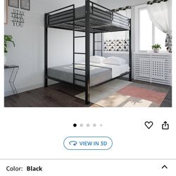 New Metal Full Size Bunk Bed 