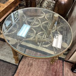 Large Glass Table