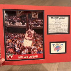 Michael Jordan Dream Tean Combo Memorabilia 