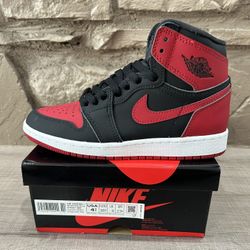 New Jordan 1 Retro High OG  Patent Breds Size 6 Women / 4.5 Y