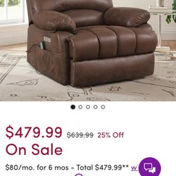 Poseiden Series Lift Assist Power Recliner SN-009