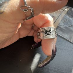 Sterling Silver Desert Dogs Ring 