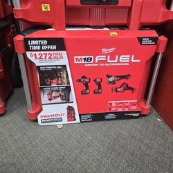 MILWAUKEE PACKOUT M18 FUEL 4 PC KIT 
