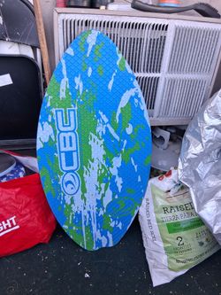 CBC Skimboard Blue Green Foam
