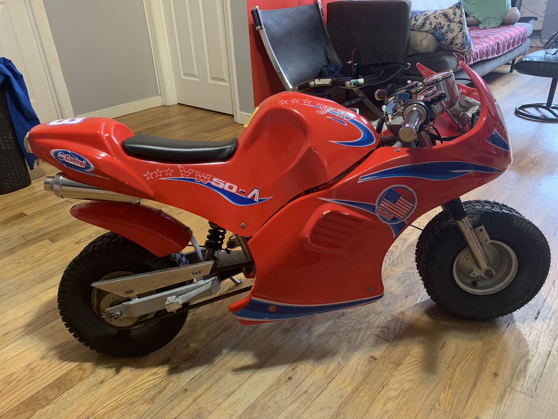 pocket rocket moped