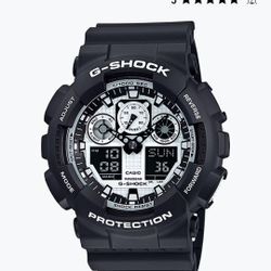 Mens G-SHOCK water resistant Watch GA-100BW