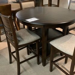 Counter Height Table With 4 Chairs 