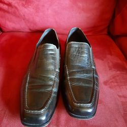 For sale Calibrate Brown Dress Shoes Size 10.5 D $10