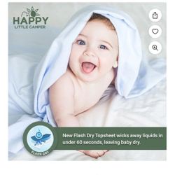 Size 1 Ultra-Absorbent Natural Baby Diapers 216 Diapers 