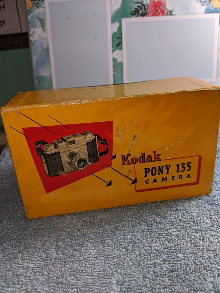 Kodak pony 135 camera with original box