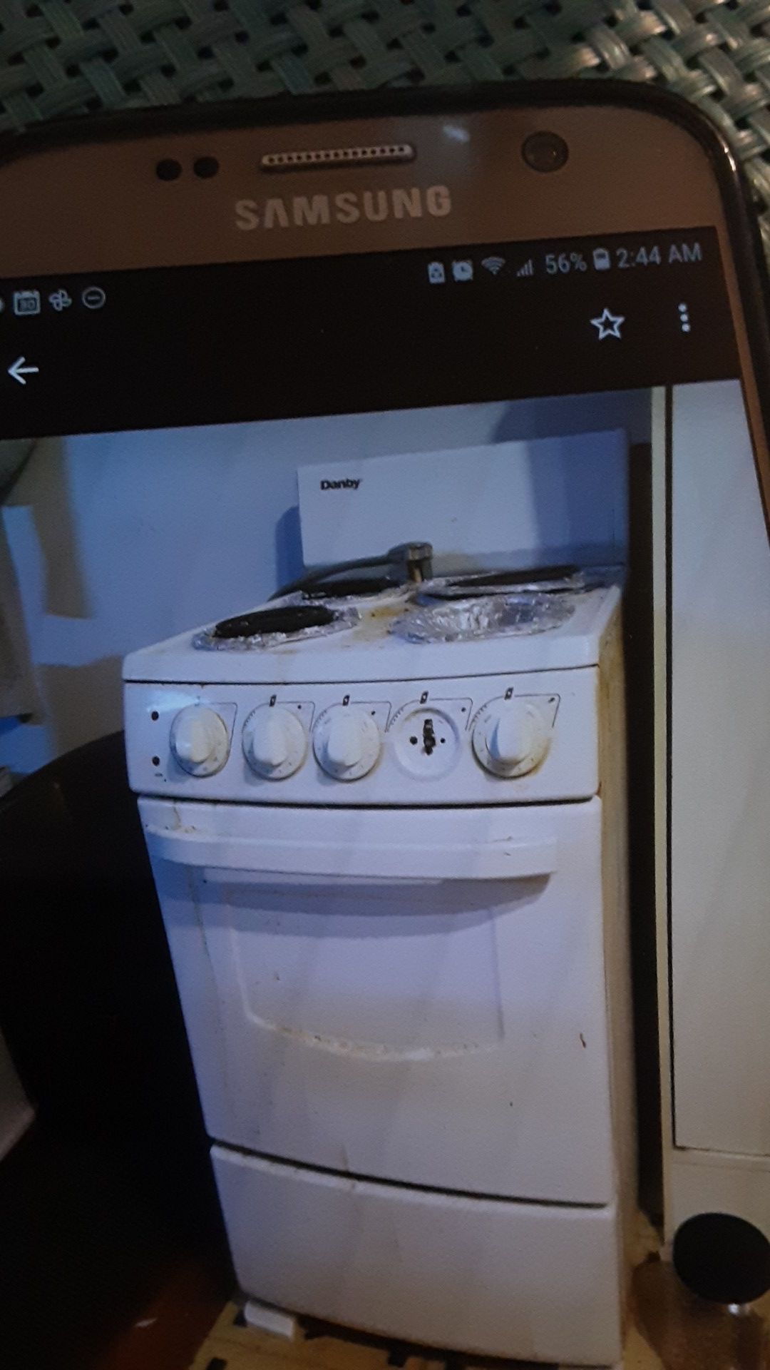Danby Cooking range