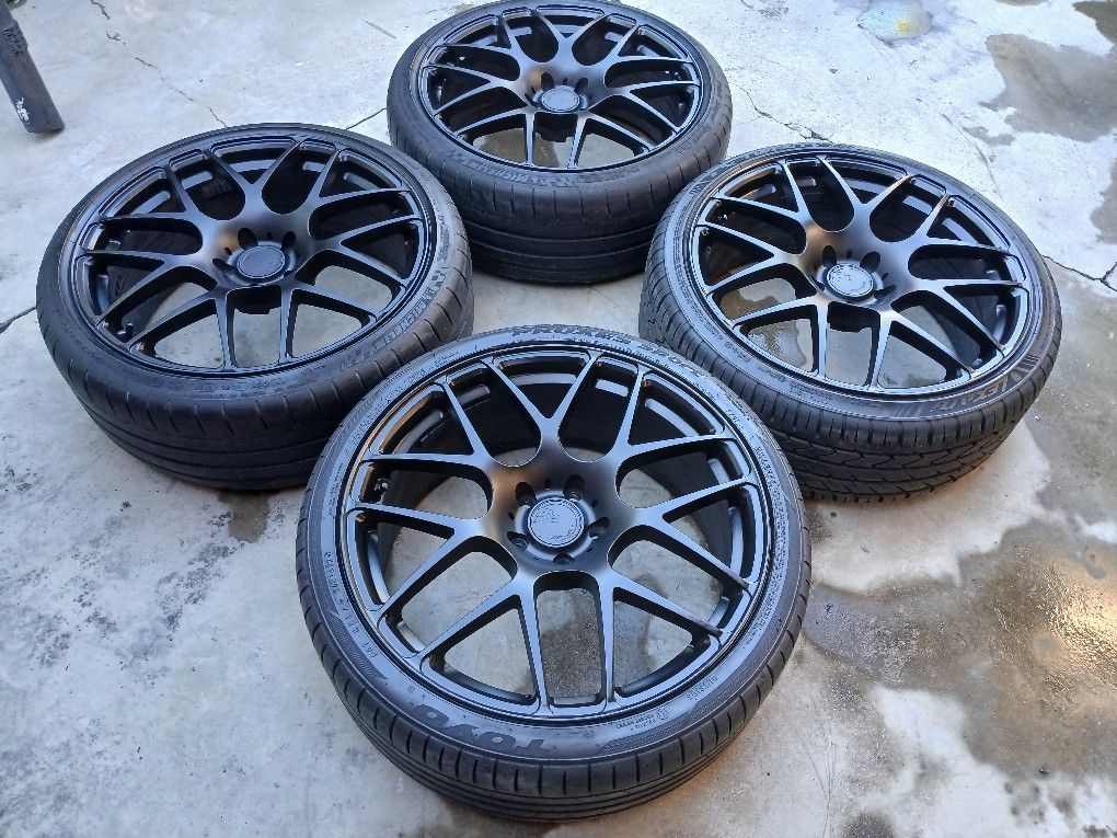 20 Inch Avant Garde 5x114.3 AG rims Wheels Rines Infiniti Nissan Honda Toyota