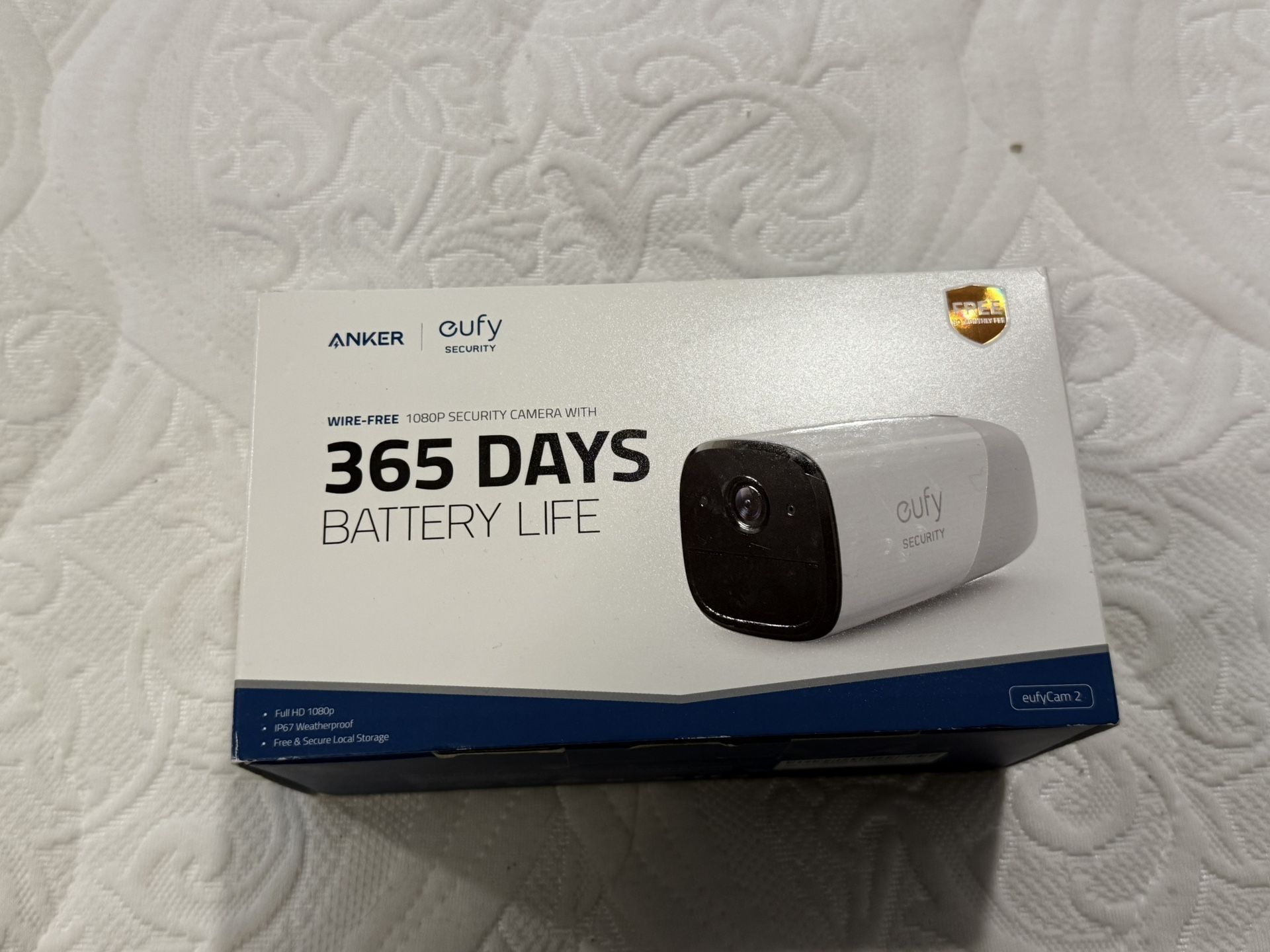 EufyCam 2 - 365 Day Battery 1080p Outdoor Camera