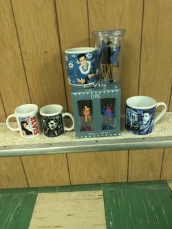 Elvis cups and mugs