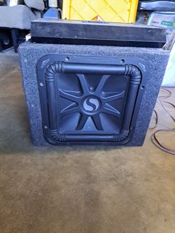 Kicker L5 12in. Box w/Amp