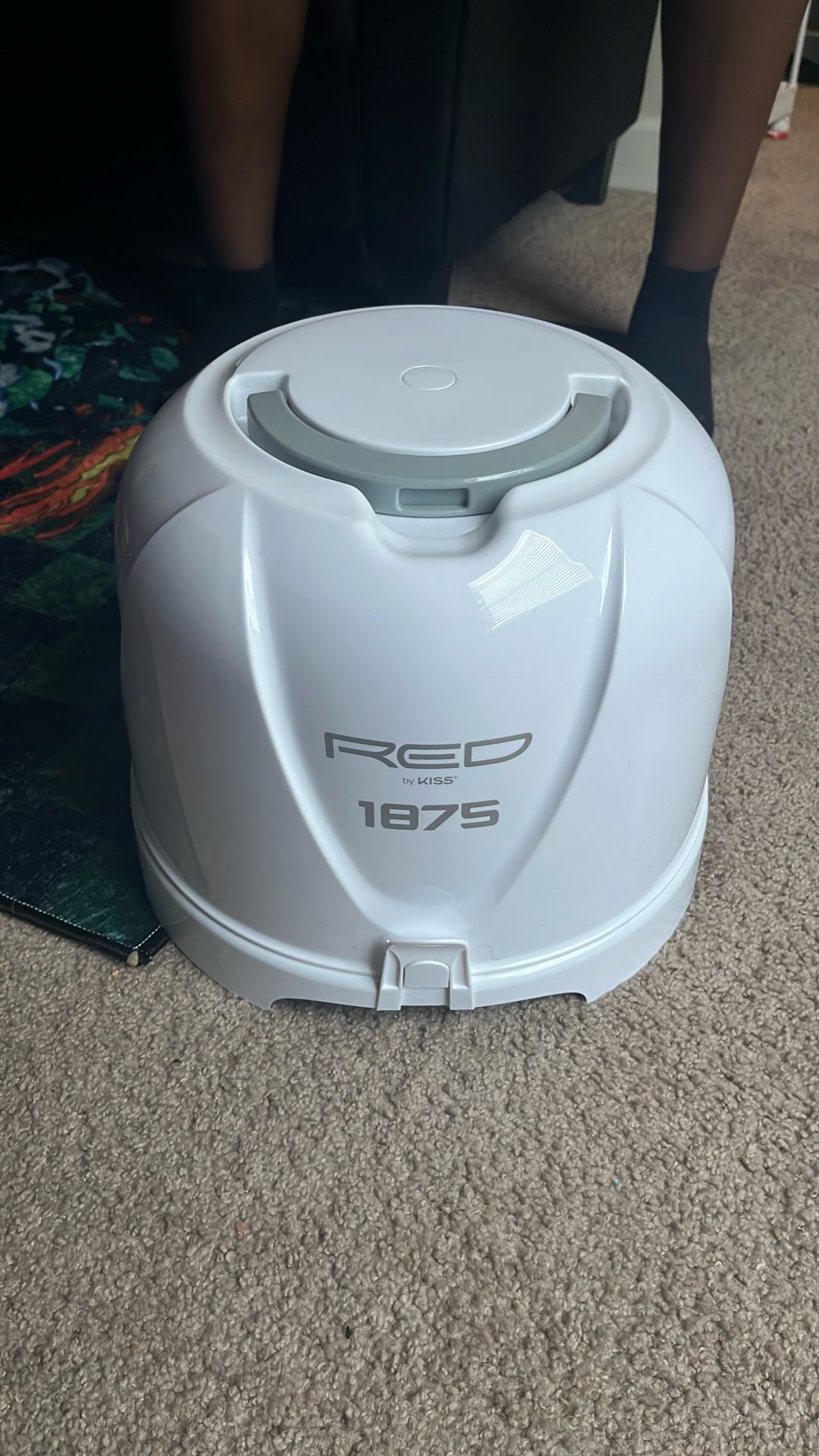 Red by Kiss Hooded Hair Dryer 