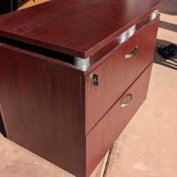 Large Wooden Filing/Storage Cabinet

