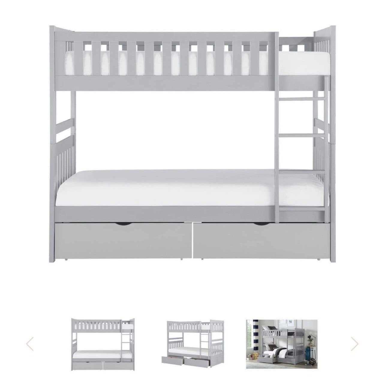 New High Quality Bunk Beds With Storage Drawers