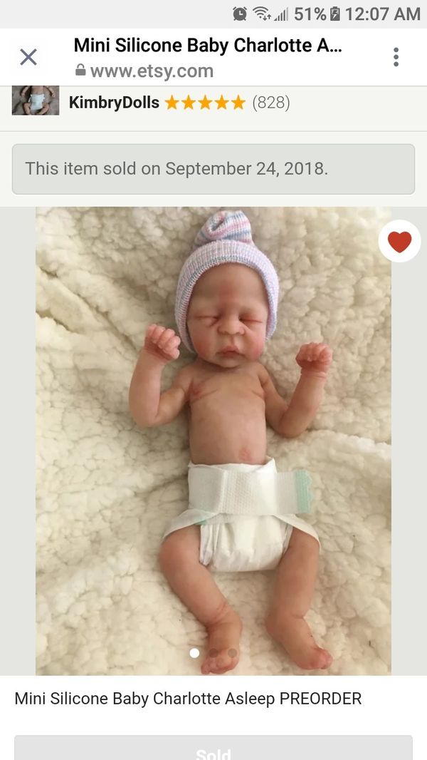 mini silicone reborn