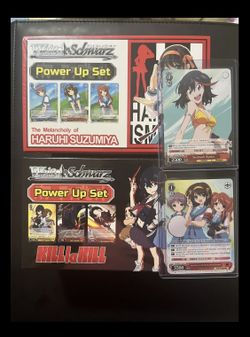 Weiss Schwarz Kill la Kill And Haruhi Suzumiya Power Up Set English (Sealed)