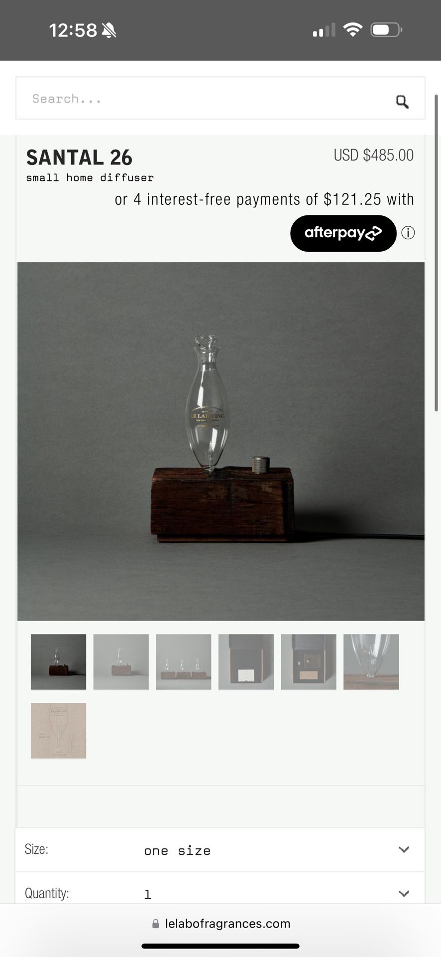 Le Labo diffuser (santal 26)