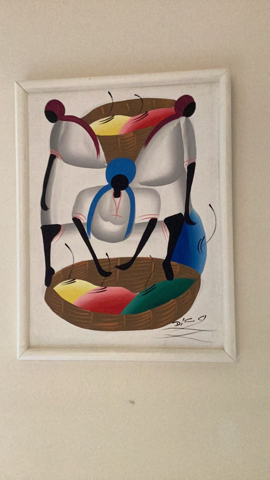Original Oil Painting, Dominican Republic