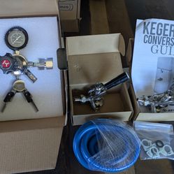 New Kegco dual regulator with 2 couplers
