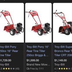 Troy-bilt Pony Intek 190 Triller