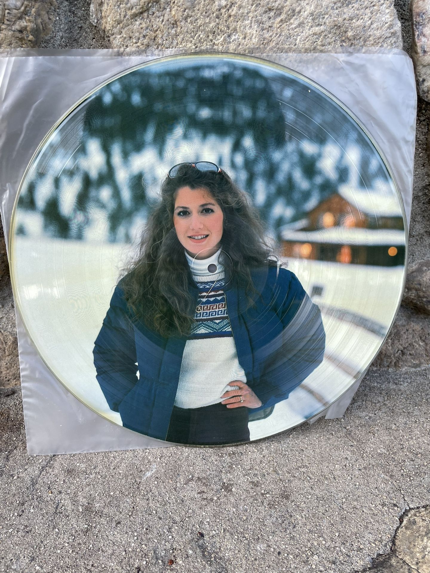 AMY GRANT — Rare PICTURE DISC version of 1983 “A Christmas Album” LP
