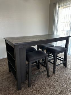 High Dining Room Table