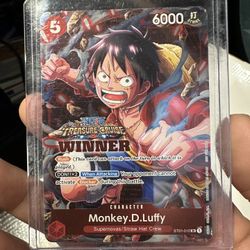 Monkey D Luffy Treasure Cruise Winner