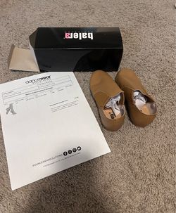Tan Jazz Shoes Kids