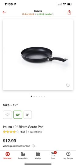 Imusa 12’ Bistro Sauté Pan 