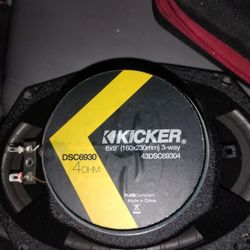 Pair of Kicker DS 6x9 Speakers!!!