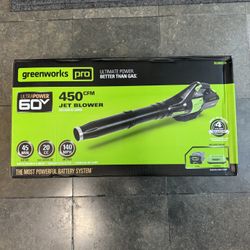 Greenwood’s 60V 450 CFM Cordless Leaf Blower