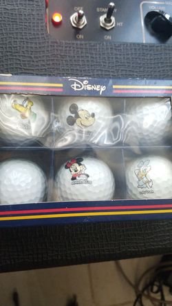 Disney golf balls