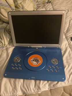 Portable dvd player w/swivel screen